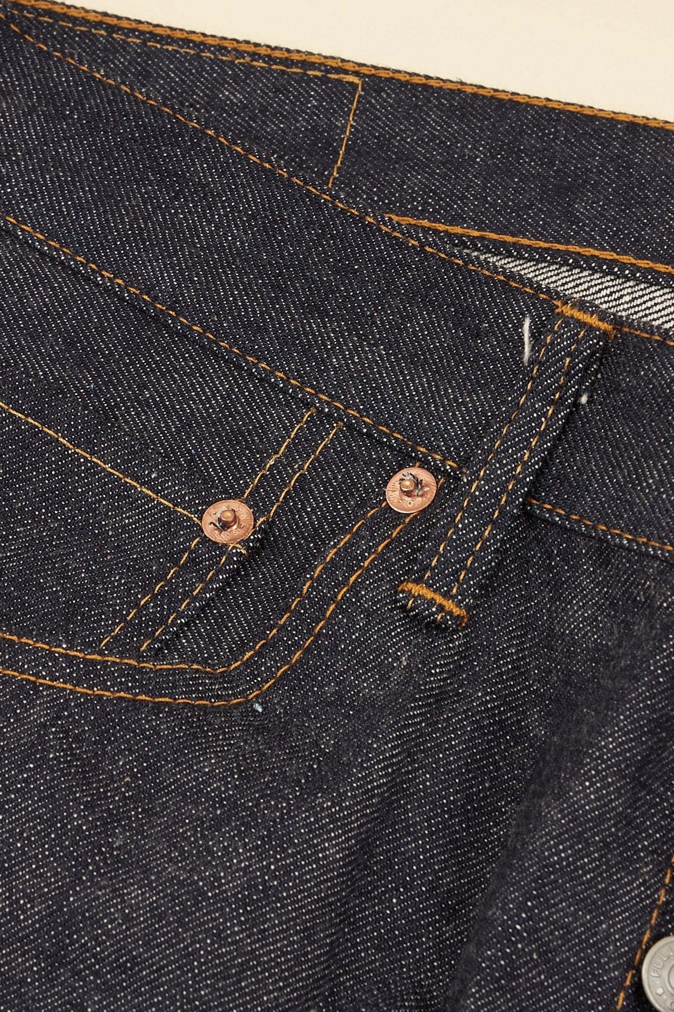 Fullcount 1102 Straight Selvedge Denim - 13.7oz -Fullcount - URAHARA