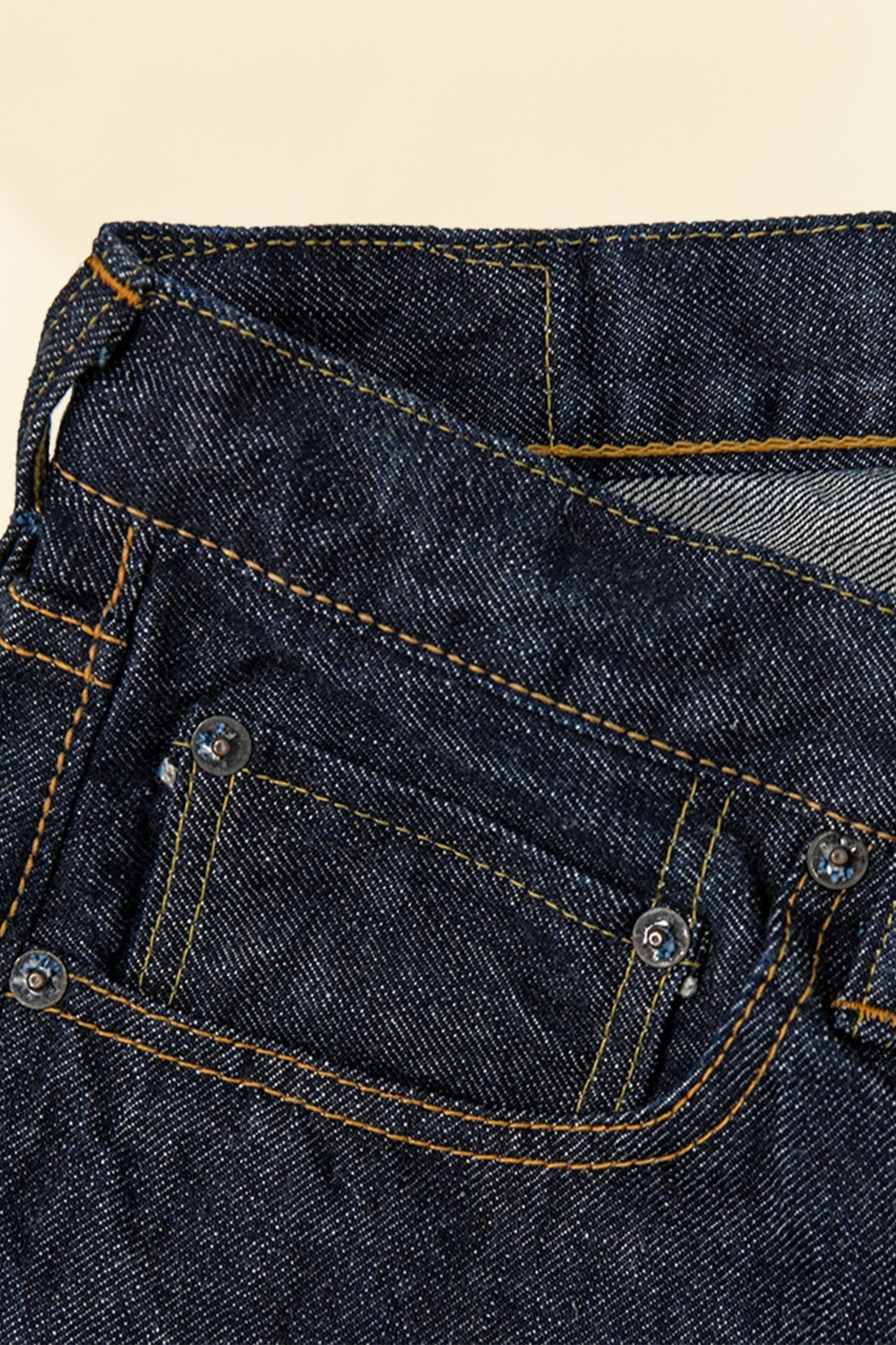 Fullcount 1103 Clean Straight Selvedge Denim - 13.7oz -Fullcount - URAHARA