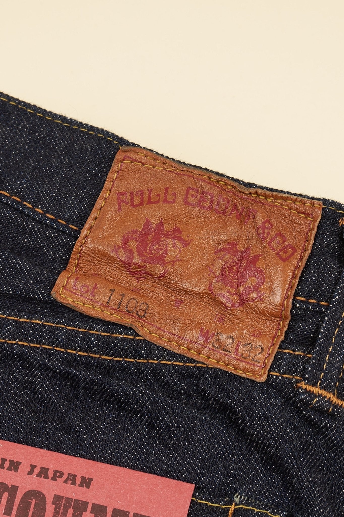 Fullcount 1108 Slim Straight Selvedge Denim - 13.7oz -Fullcount - URAHARA