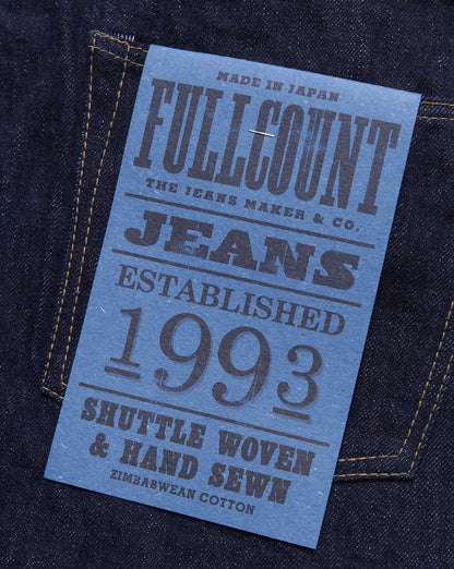 Fullcount 1108XX Slim Straight Selvedge Denim - 15.5oz -Fullcount - URAHARA