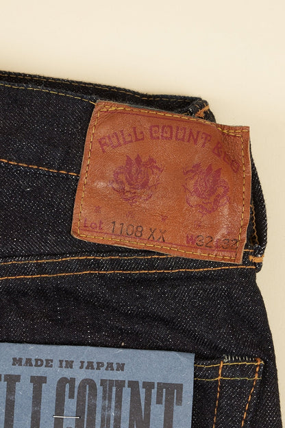 Fullcount 1108XX Slim Straight Selvedge Denim - 15.5oz -Fullcount - URAHARA