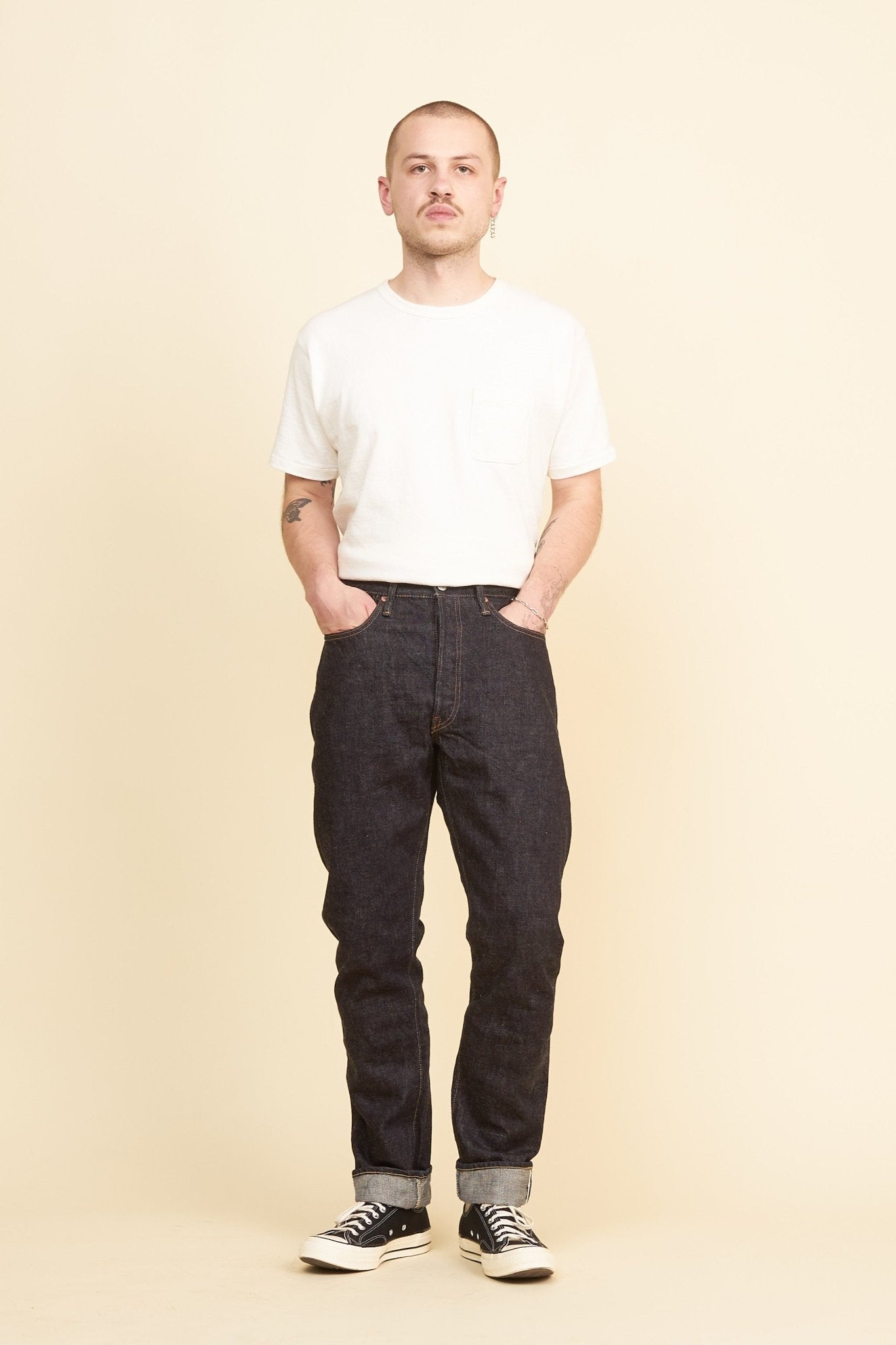 Fullcount 1110XX Tapered Selvedge Denim - 15.5oz -Fullcount - URAHARA