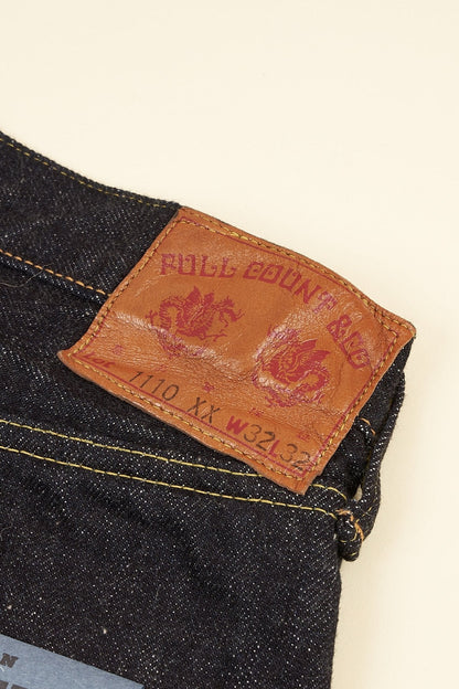 Fullcount 1110XX Tapered Selvedge Denim - 15.5oz -Fullcount - URAHARA