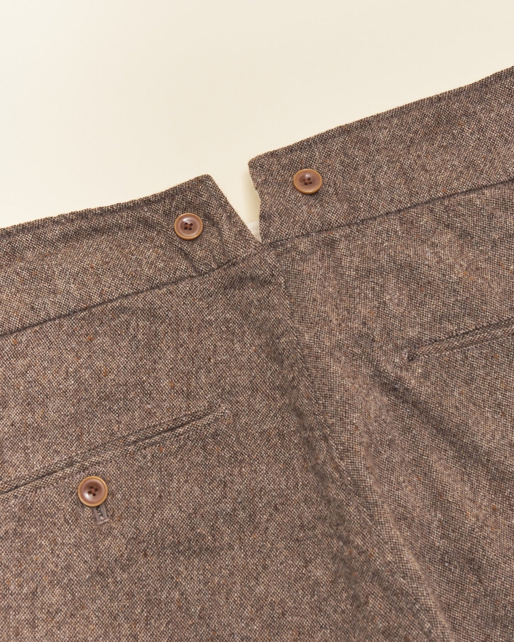 Fullcount 1115 Classic Wool Tweed Trousers -Fullcount - URAHARA