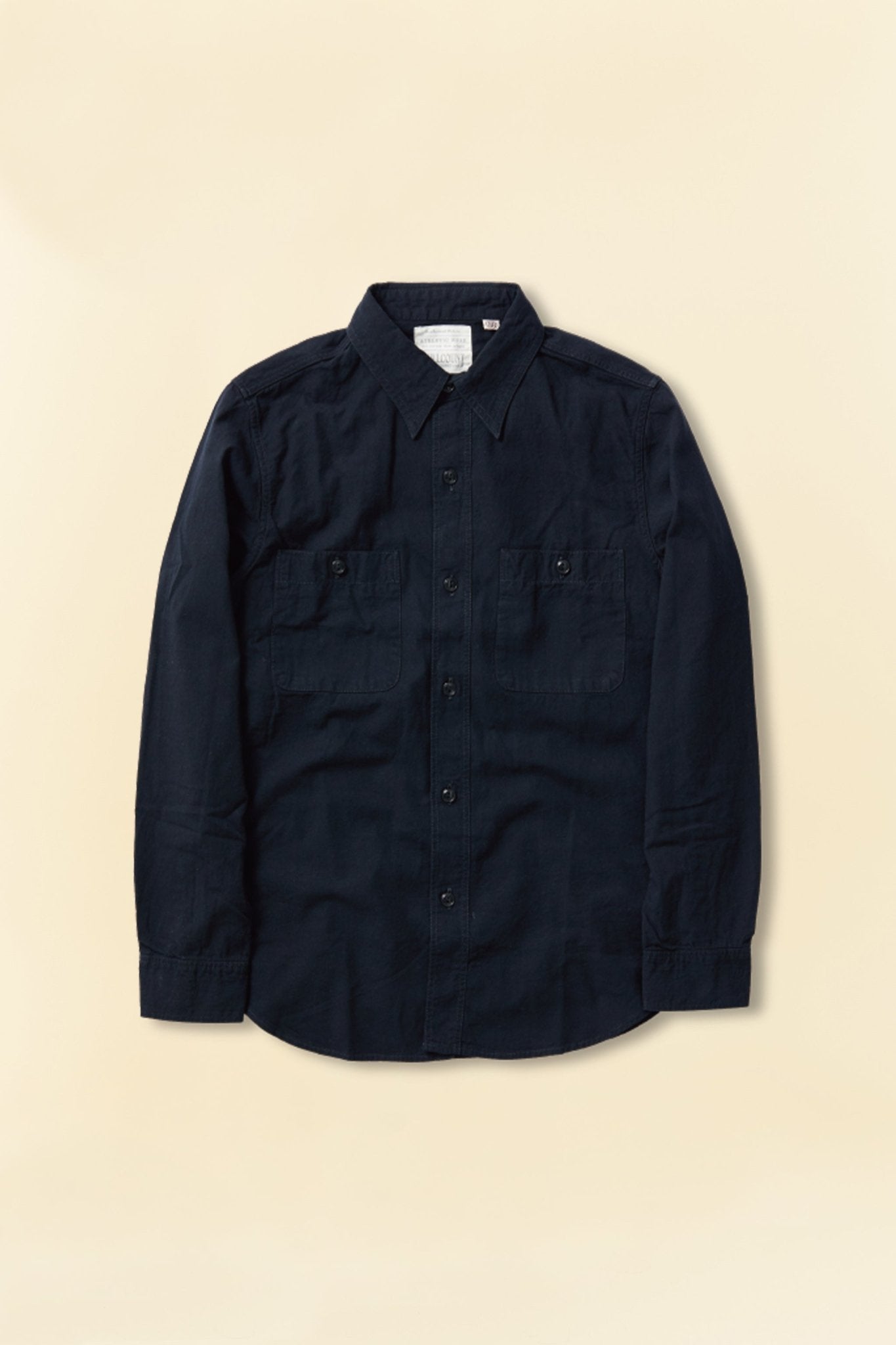 Fullcount Chambray Shirt - Black -Fullcount - URAHARA