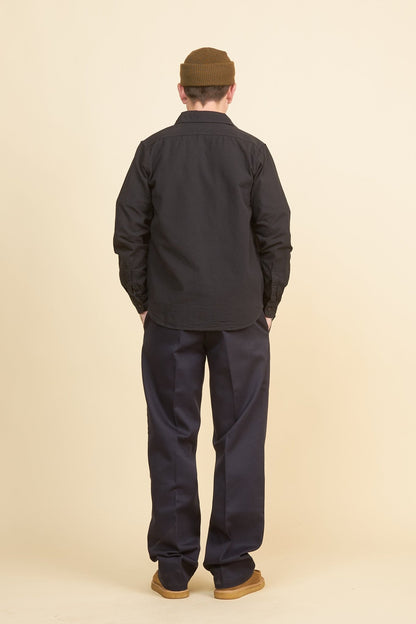 Fullcount Chambray Shirt - Black -Fullcount - URAHARA