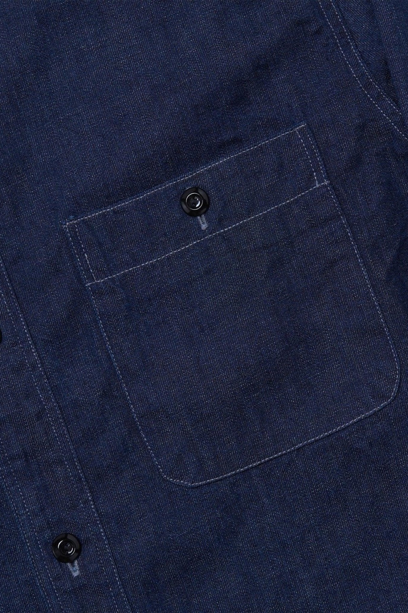 Fullcount Denim Work Shirt - Indigo -Fullcount - URAHARA