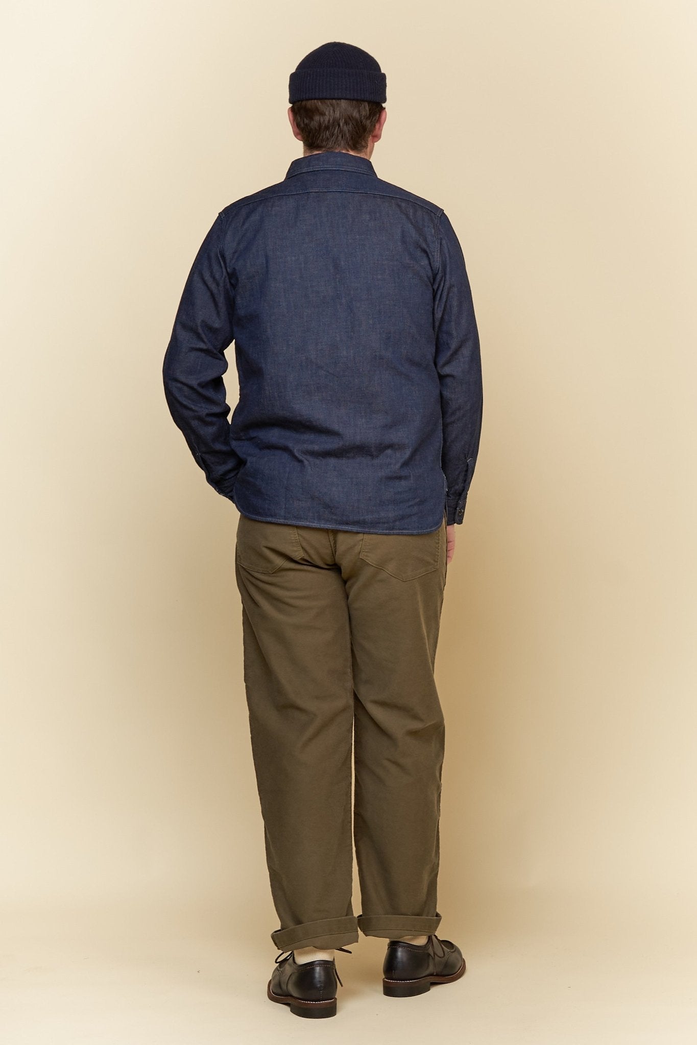 Fullcount Denim Work Shirt - Indigo -Fullcount - URAHARA