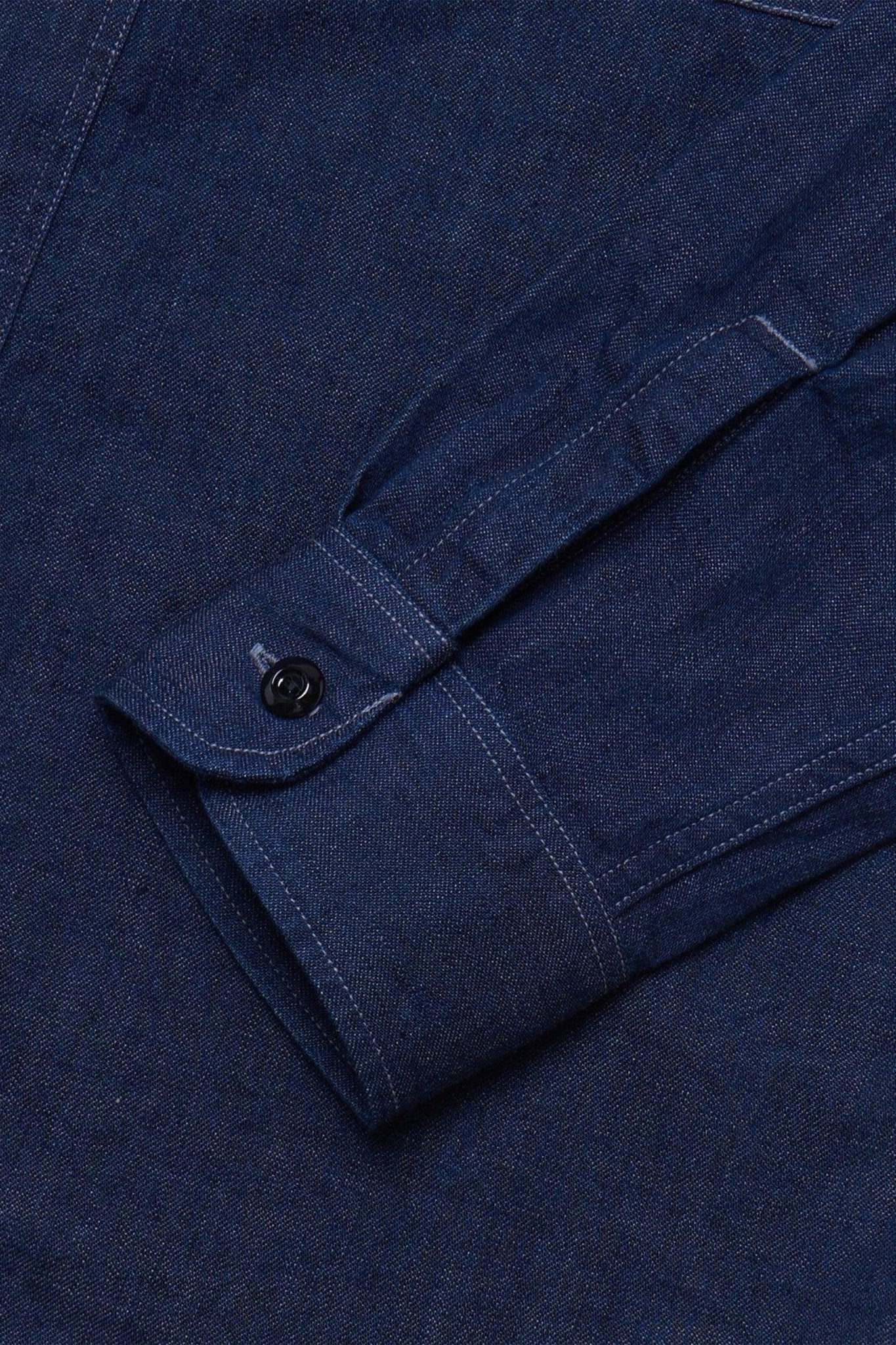 Fullcount Denim Work Shirt - Indigo -Fullcount - URAHARA