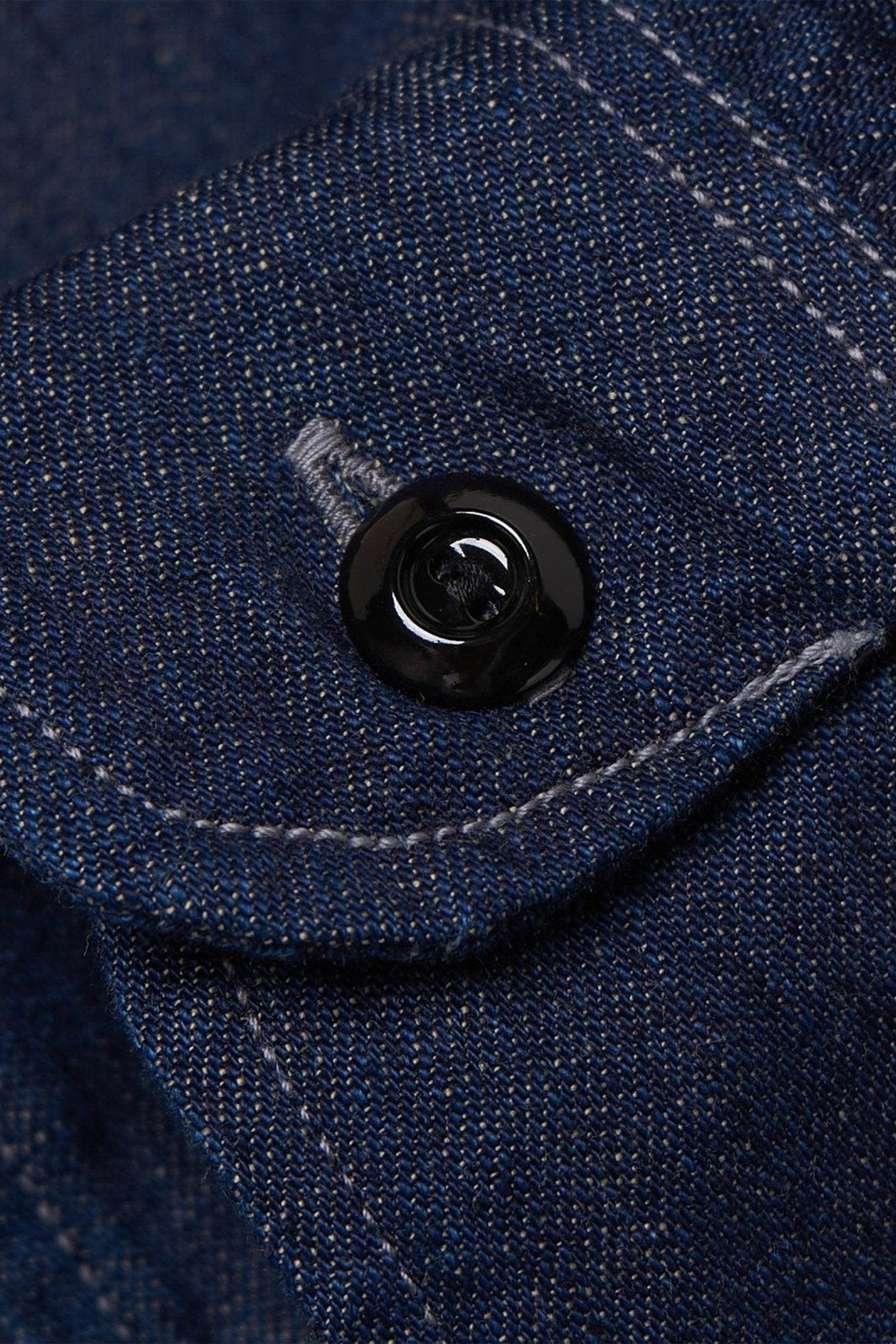 Fullcount Denim Work Shirt - Indigo -Fullcount - URAHARA