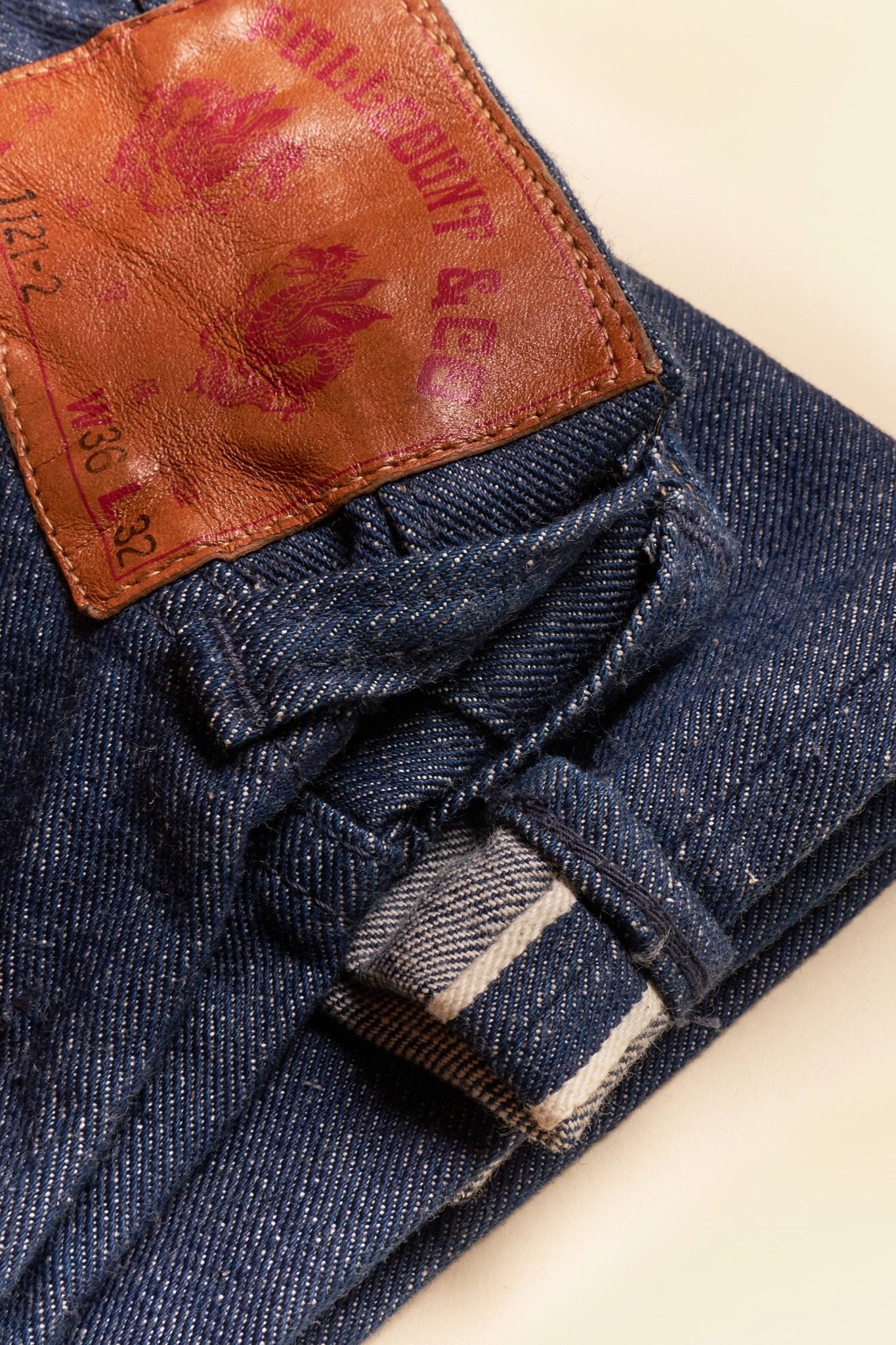 Fullcount Duke 2 Wide Cut Selvedge Denim - 13oz -Fullcount - URAHARA