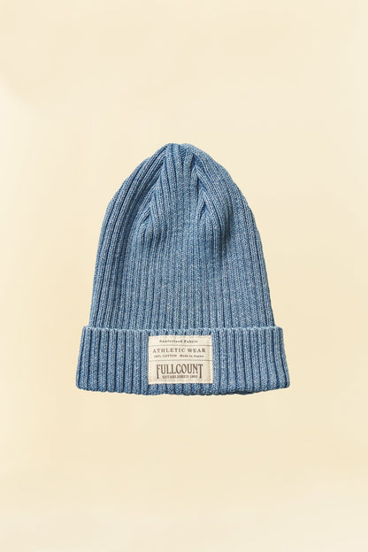 Fullcount Ribbed Watch Cap - Faded Indigo -Fullcount - URAHARA