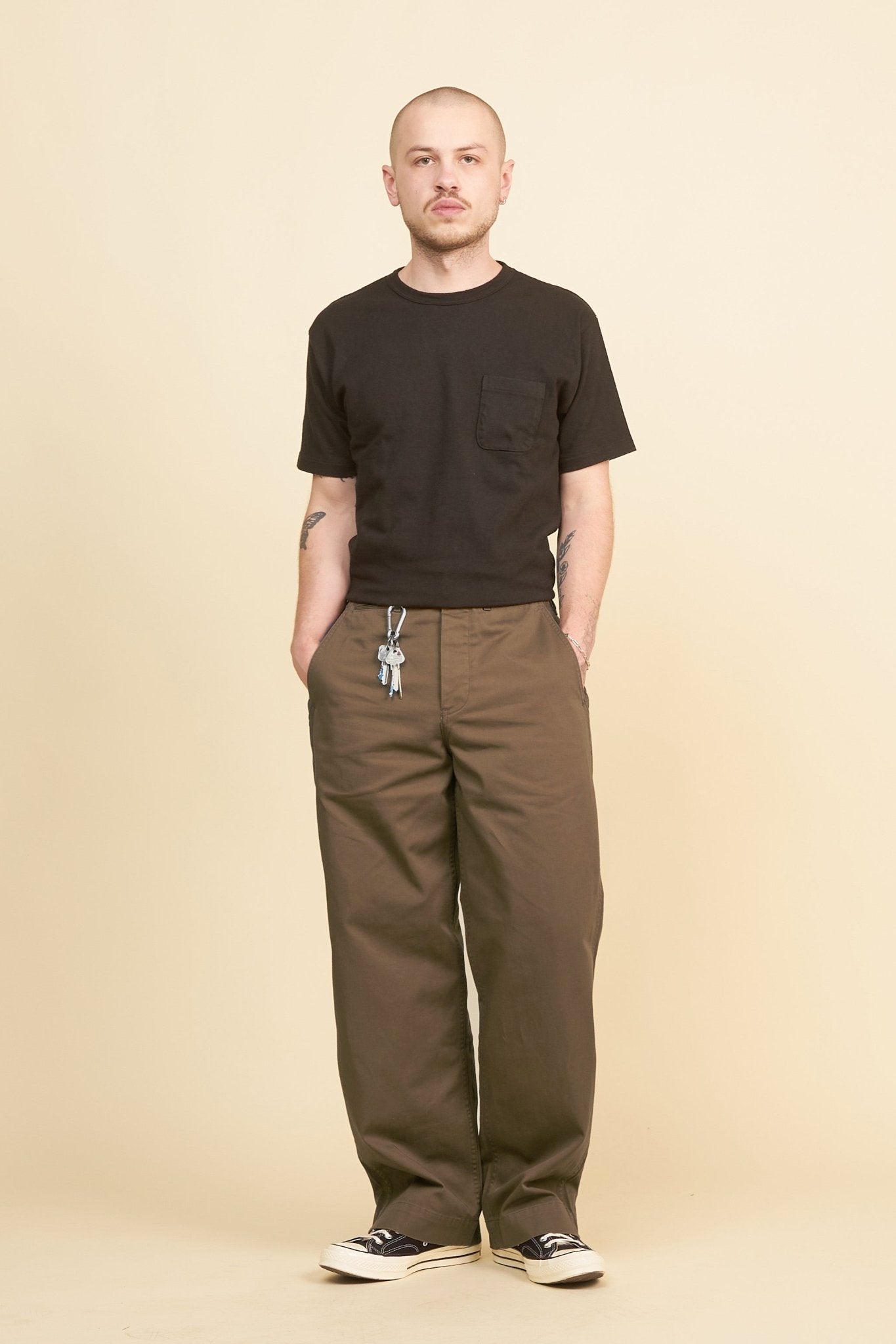 Fullcount US Army Chino 41 - Brown -Fullcount - URAHARA