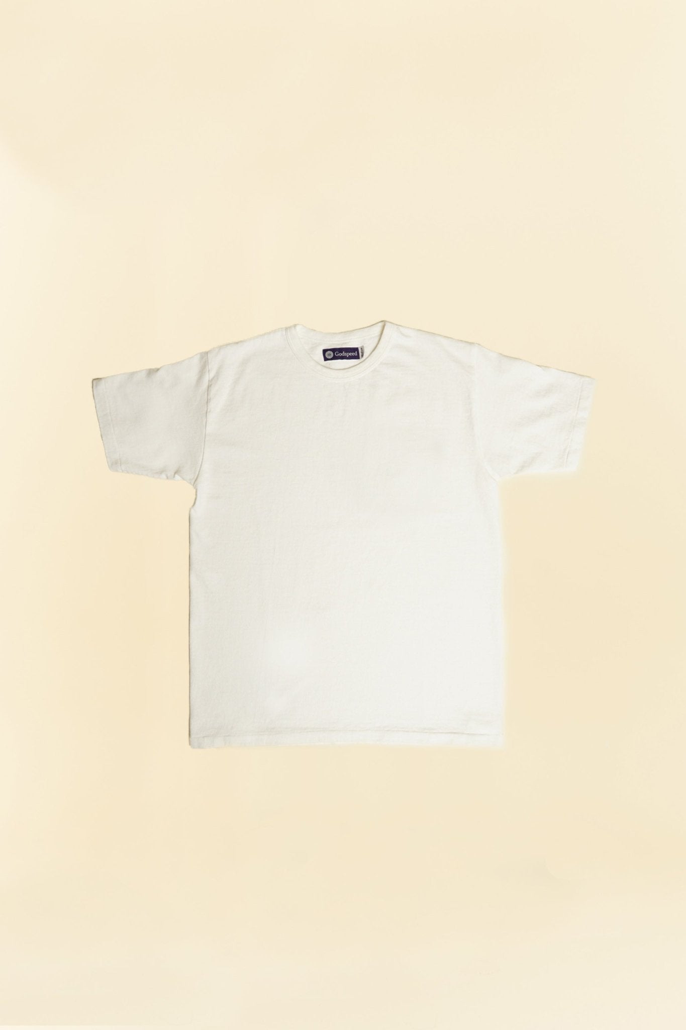 Godspeed Heavyweight Tsuriami 10oz Loopwheel T-Shirt - Natural -Godspeed - URAHARA