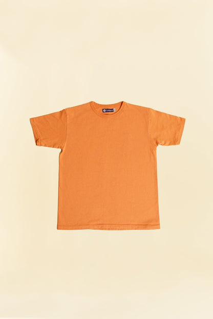 Godspeed Heavyweight Tsuriami 10oz Loopwheel T-Shirt - Orange -Godspeed - URAHARA