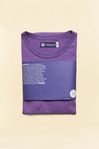 Godspeed Heavyweight Tsuriami 10oz Loopwheel T-Shirt - Purple -Godspeed - URAHARA