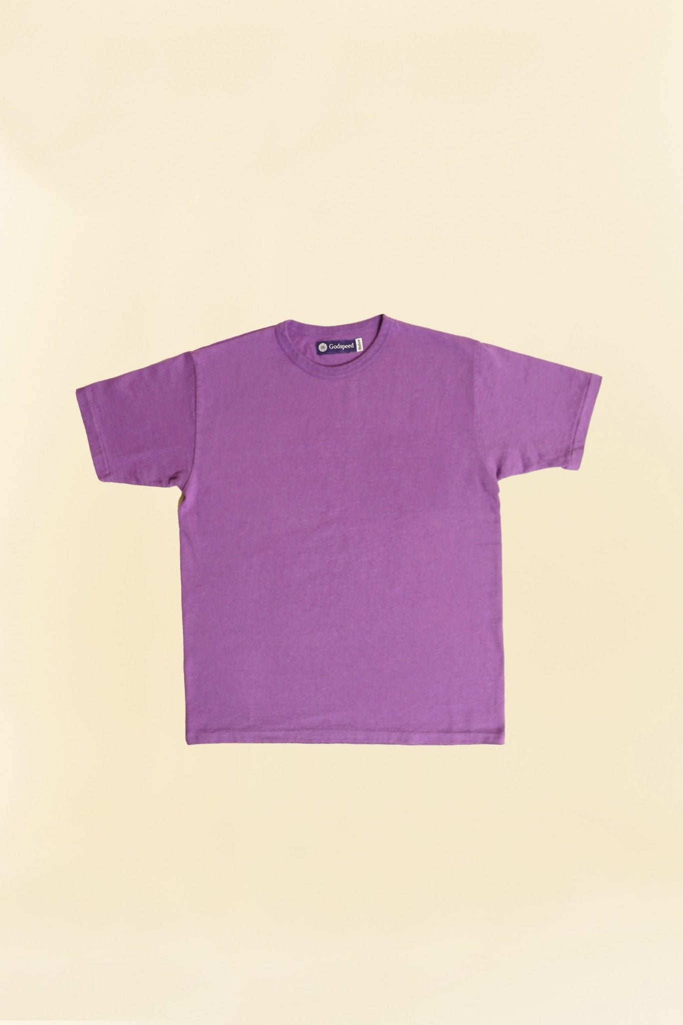 Godspeed Heavyweight Tsuriami 10oz Loopwheel T-Shirt - Purple -Godspeed - URAHARA