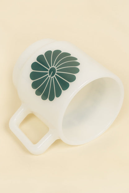 Godspeed Milk Glass 'Perseverance' Stacking Mug - Green -Godspeed - URAHARA