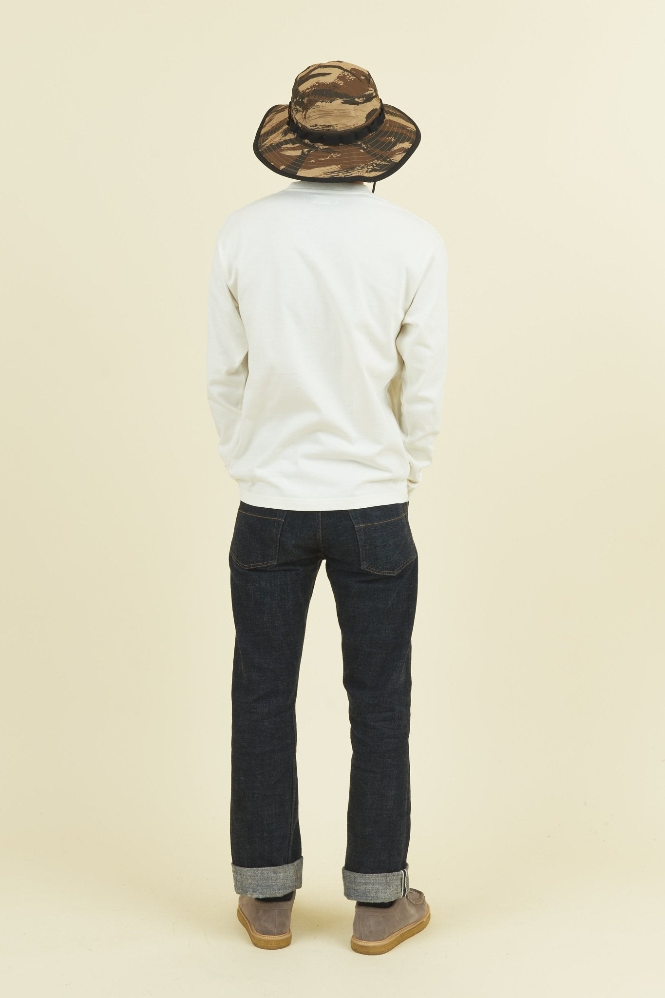 Godspeed Superior Organic L/S T-Shirt 'Ascent' - Natural -Godspeed - URAHARA