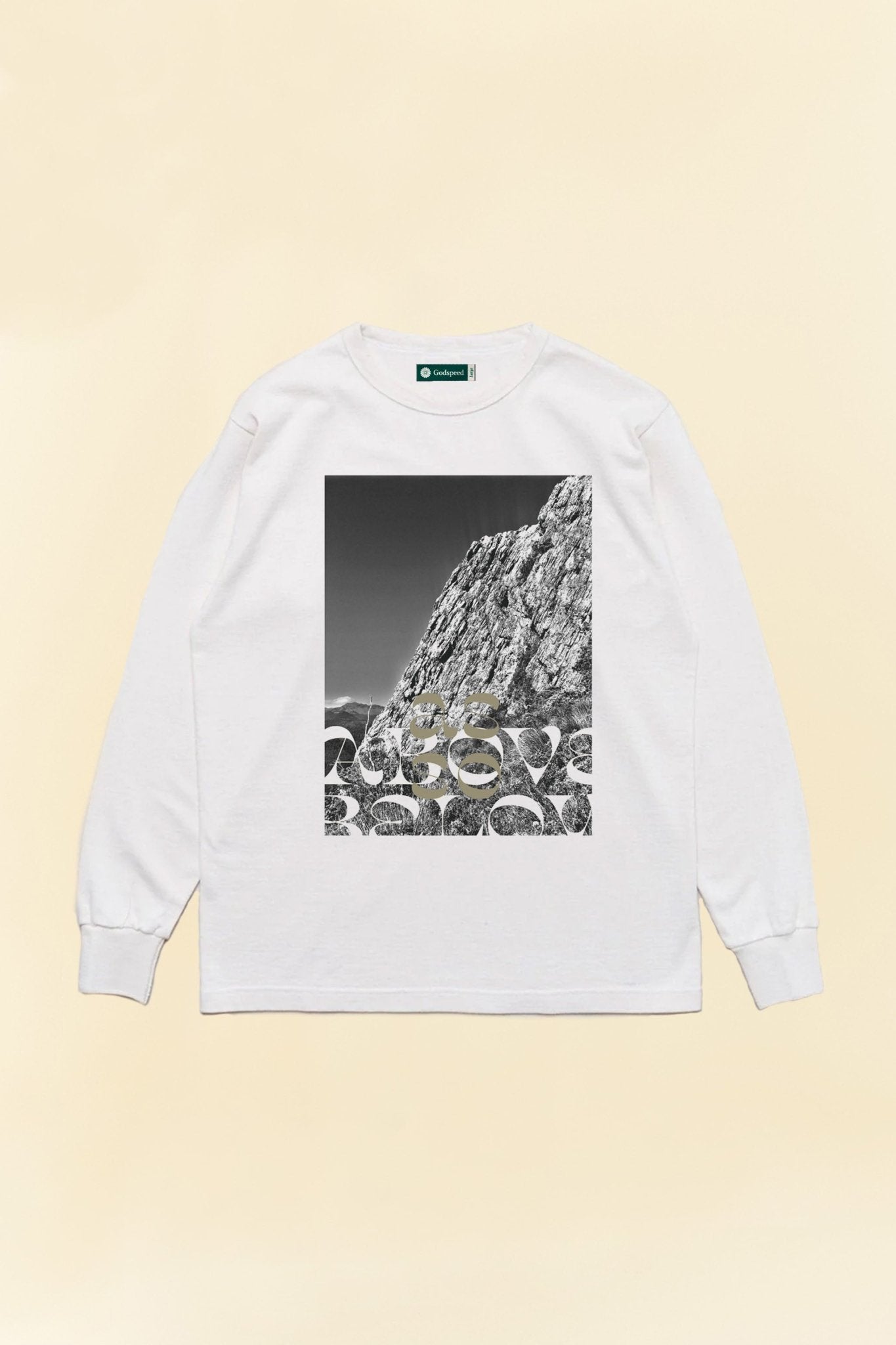 Godspeed Superior Organic L/S T-Shirt 'Ascent' - Natural -Godspeed - URAHARA