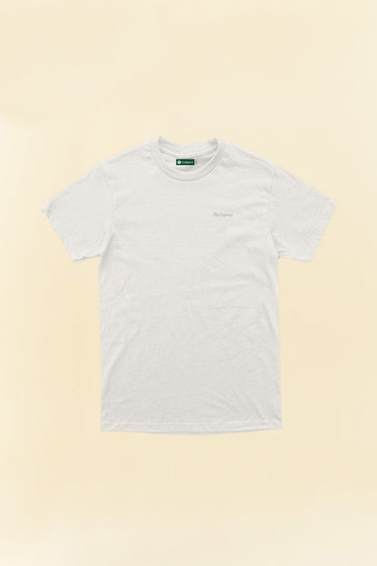 Godspeed Tonal Mini Logo Heavyweight Organic T-Shirt - Natural -Godspeed - URAHARA