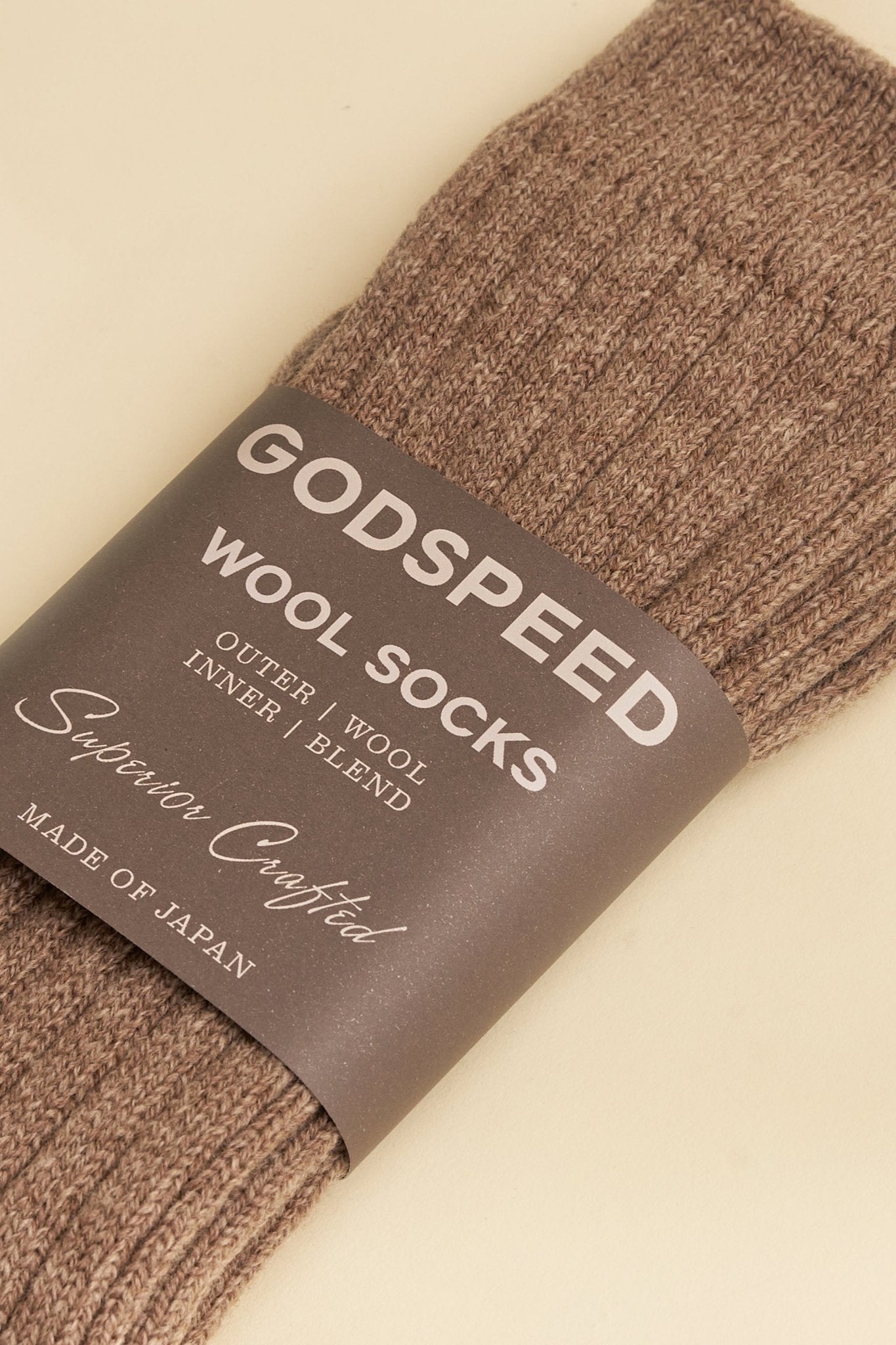 Godspeed Wool Socks - Earth -Godspeed - URAHARA