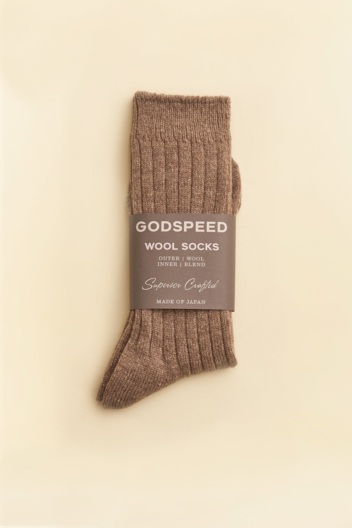 Godspeed Wool Socks - Earth -Godspeed - URAHARA