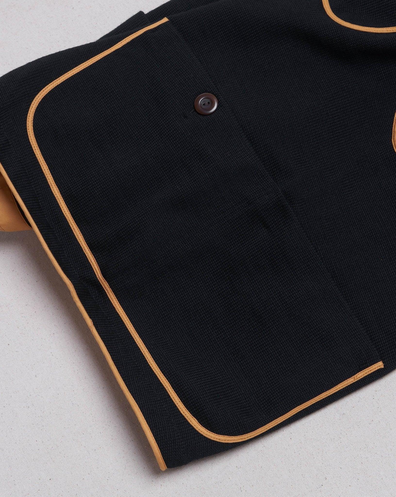 Godspeed x Dehen 1920 'Five Year' Knit Utility Vest - Black / Gold -Godspeed - URAHARA