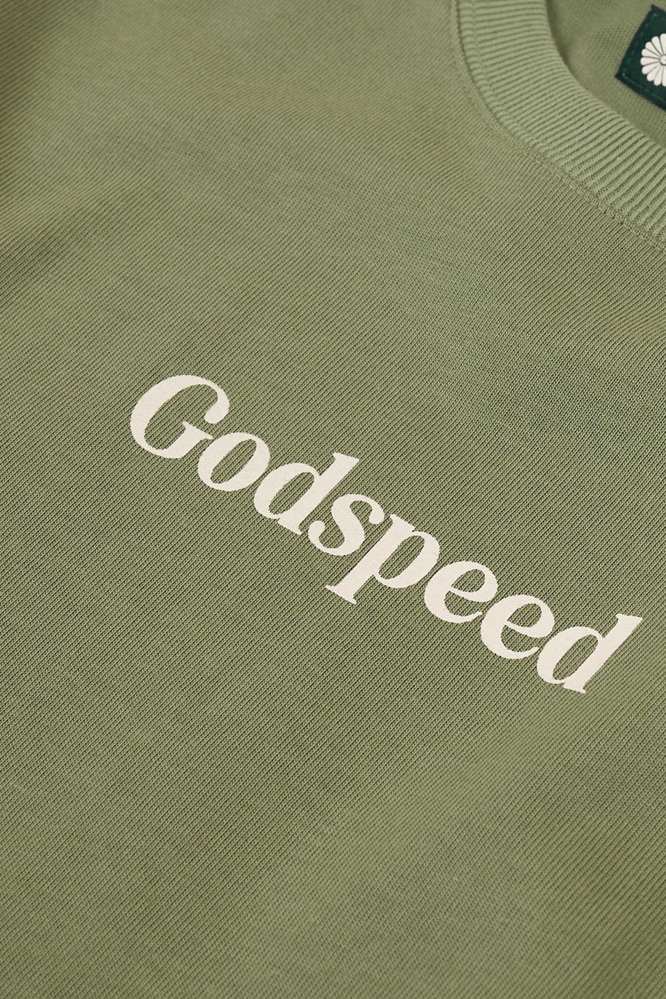 Godspeed 'Zenith' Heavyweight Organic T-Shirt - Green -Godspeed - URAHARA