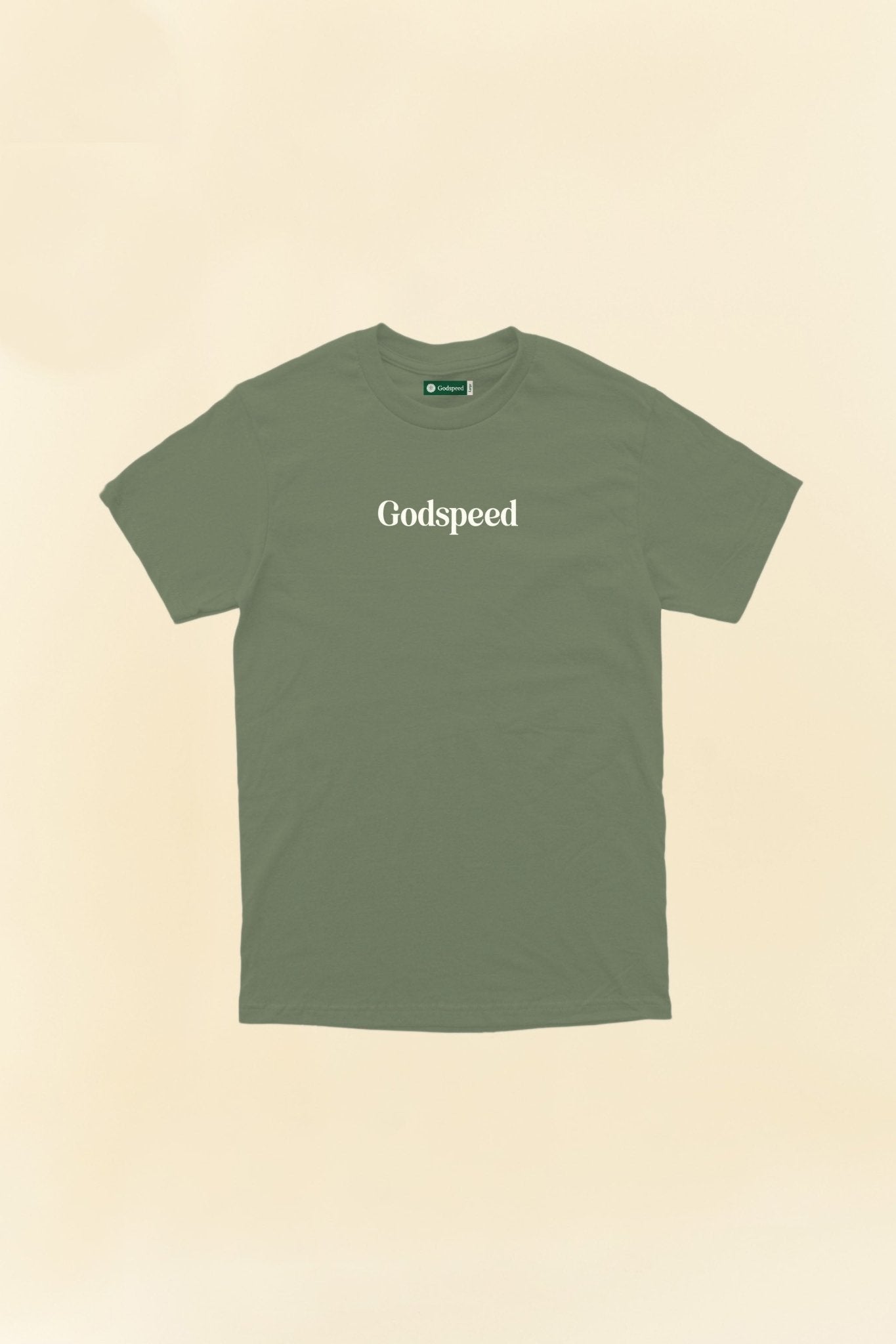 Godspeed 'Zenith' Heavyweight Organic T-Shirt - Green -Godspeed - URAHARA