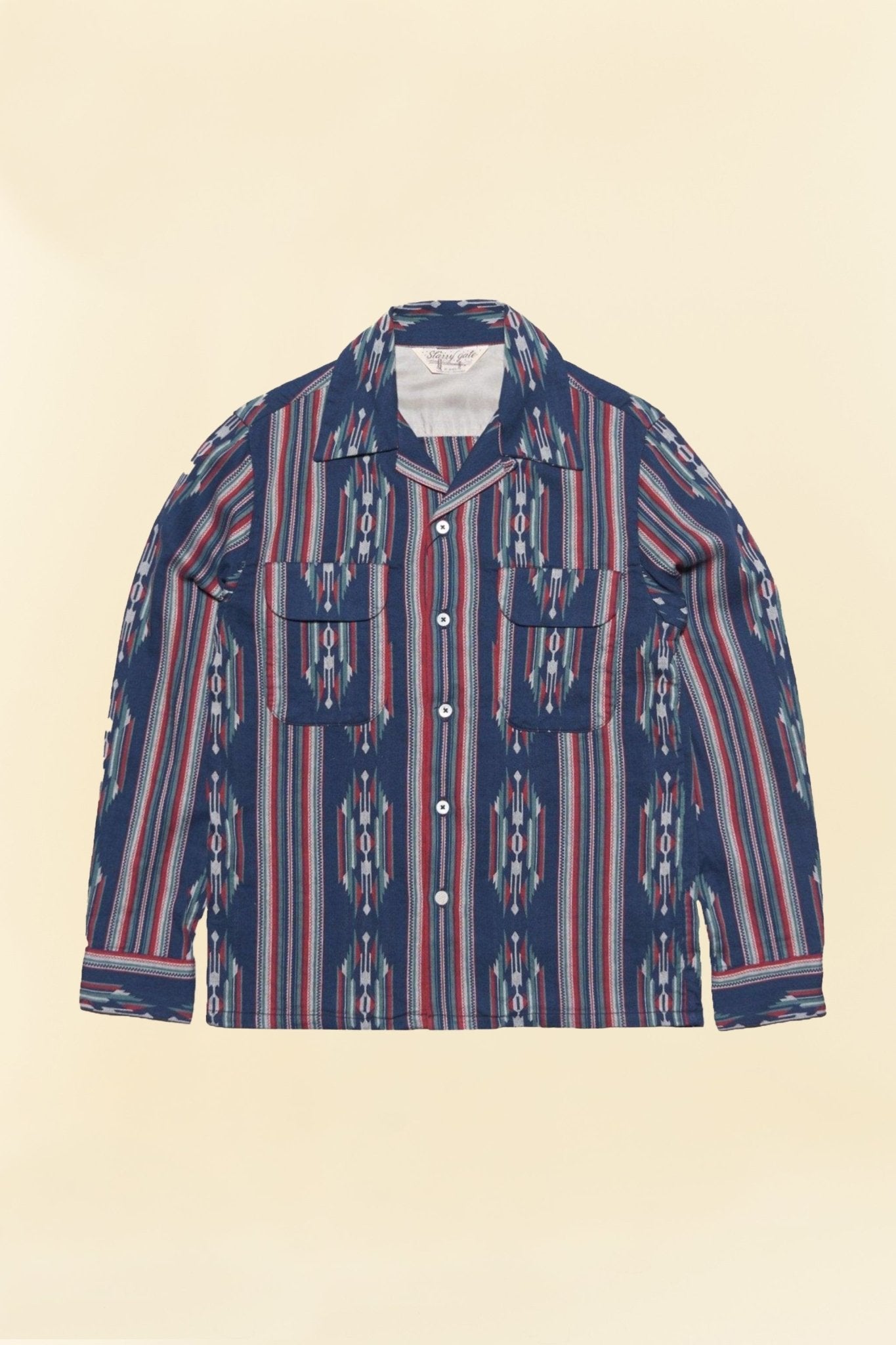 Jelado Westcoast Shirt - Navy Jacquard -Jelado - URAHARA