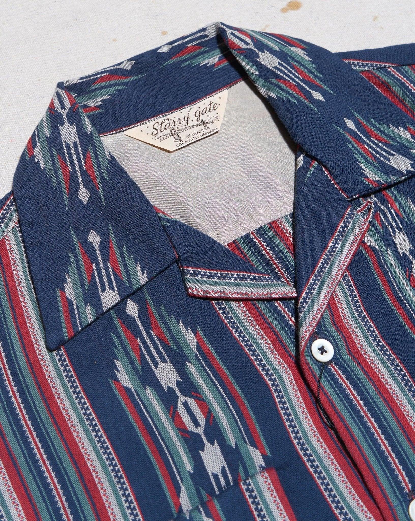 Jelado Westcoast Shirt - Navy Jacquard -Jelado - URAHARA