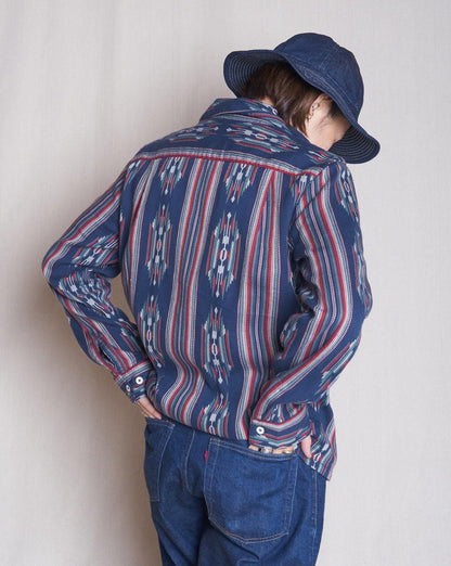 Jelado Westcoast Shirt - Navy Jacquard -Jelado - URAHARA