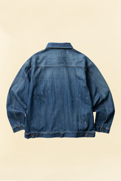 Liberaiders Denim Jacket - Indigo -Liberaiders - URAHARA