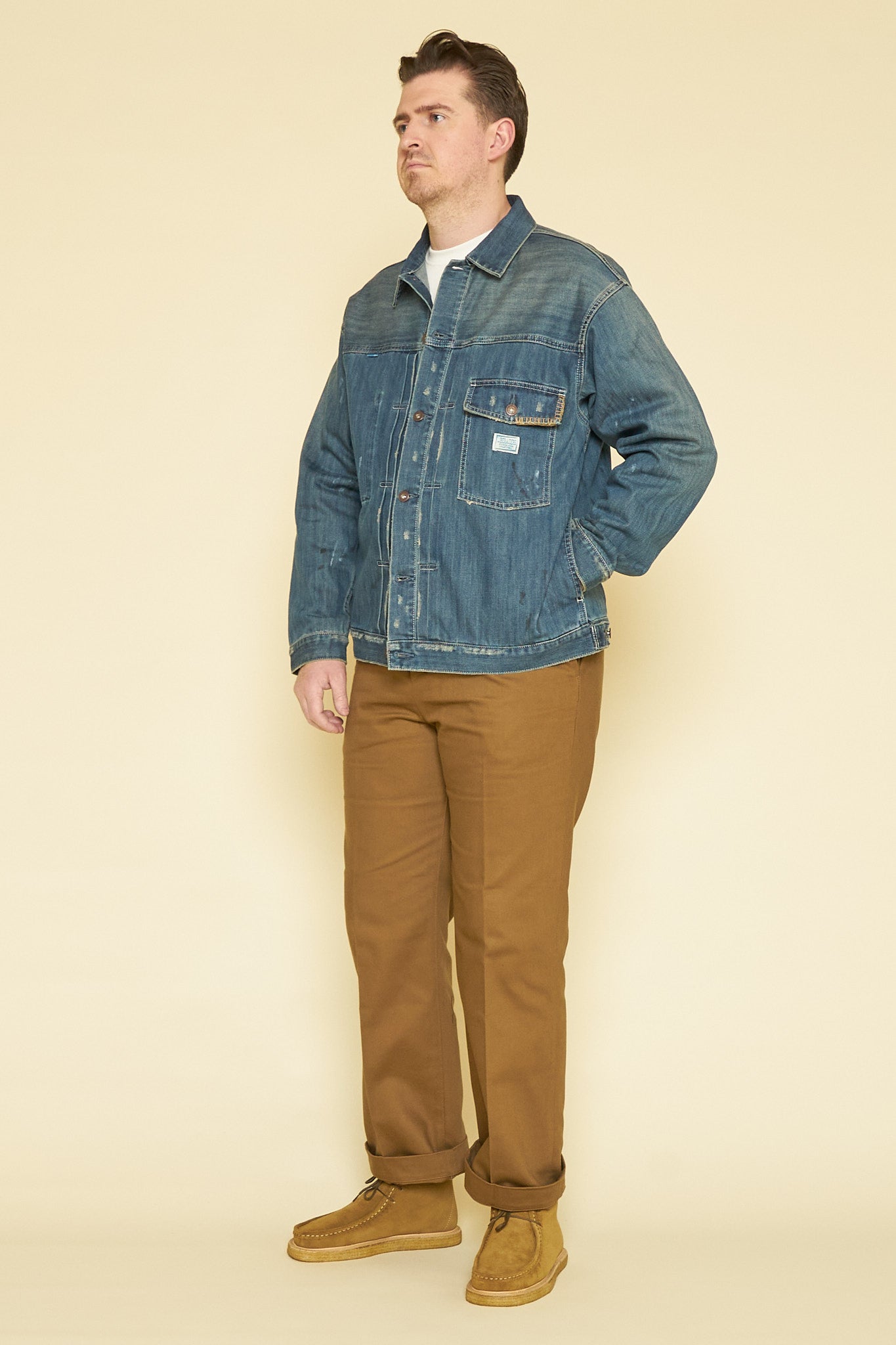 Liberaiders Denim Jacket - Indigo -Liberaiders - URAHARA