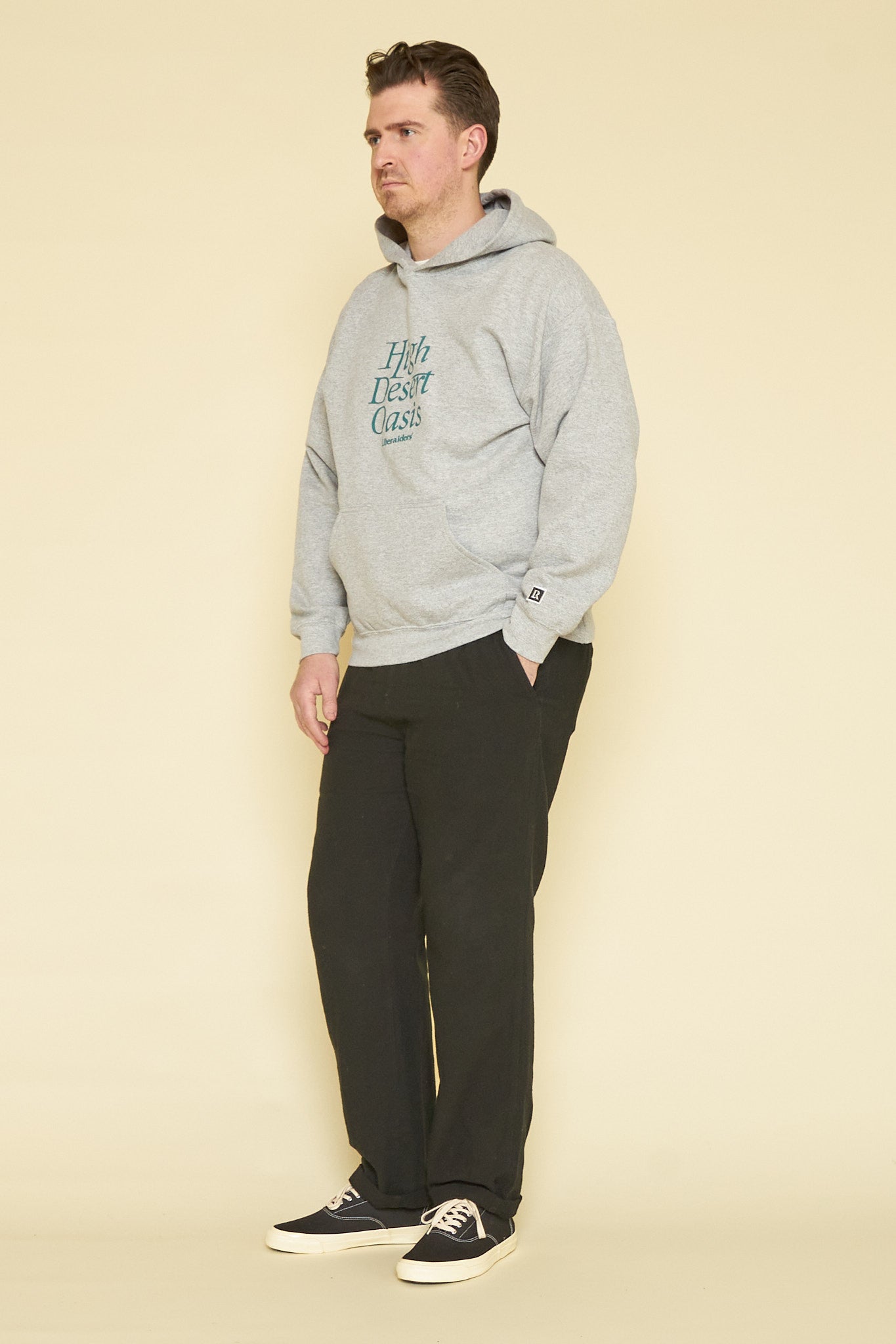 Liberaiders Maw High Desert Hoodie - Grey -Liberaiders - URAHARA