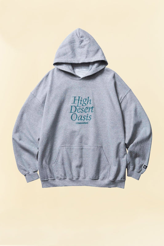 Liberaiders Maw High Desert Hoodie - Grey -Liberaiders - URAHARA