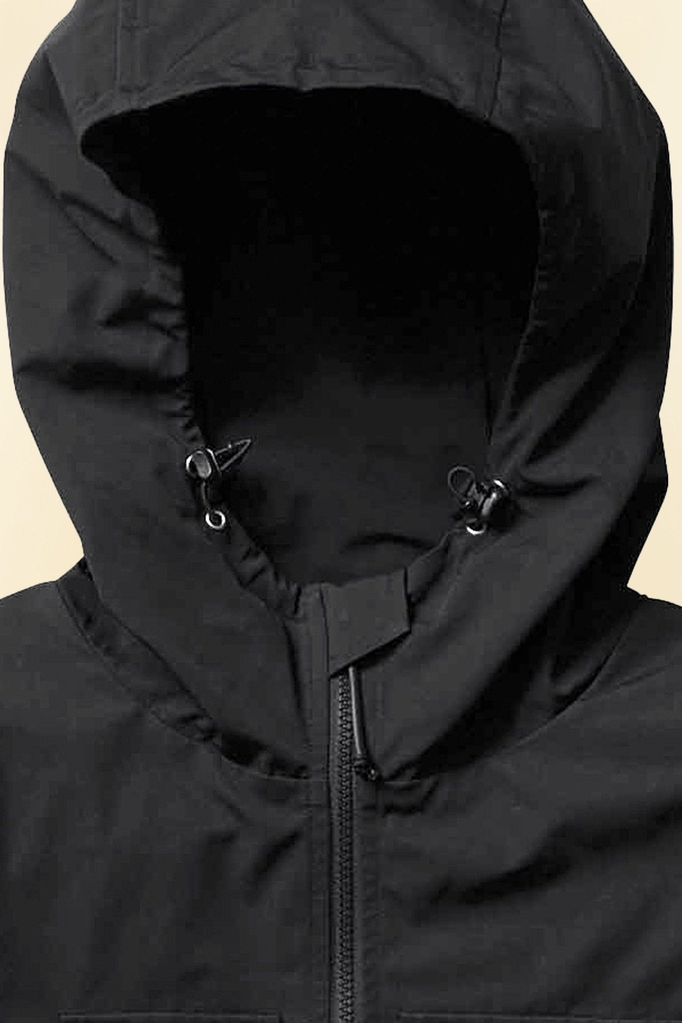 Liberaiders Wind Shell Jacket II - Black -Liberaiders - URAHARA