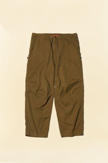 Radiall Clan Wide Fit Cargo Pants - Khaki -Radiall - URAHARA