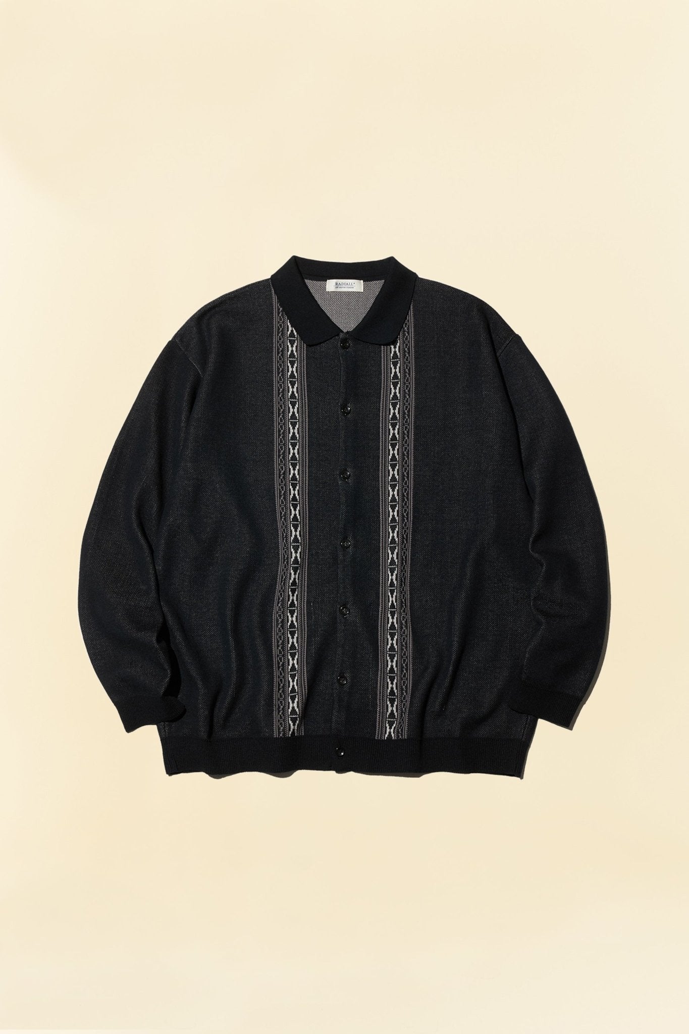 Radiall Curtis Knit Sweater - Black -Radiall - URAHARA