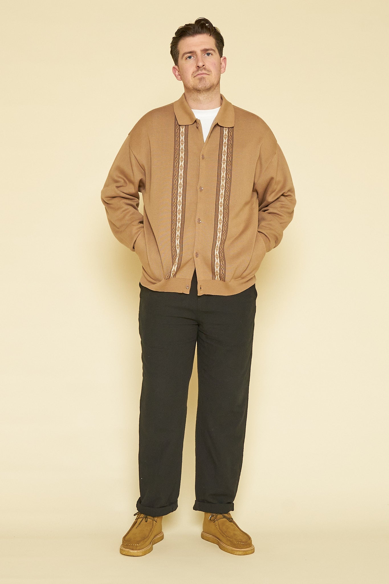 Radiall Curtis Knit Sweater - Brown -Radiall - URAHARA