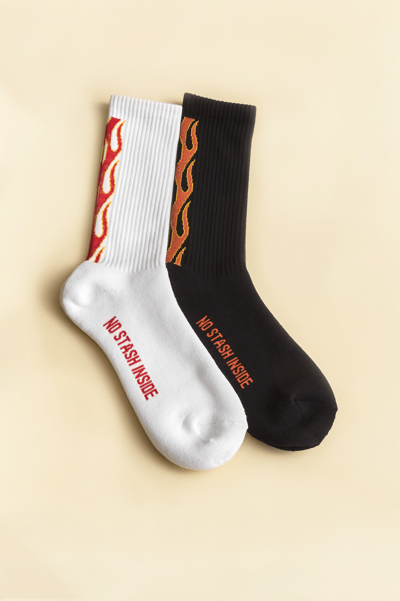 Radiall Flames Socks - Black -Radiall - URAHARA