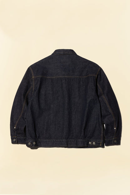 Radiall Frisco Engineer Denim Jacket - Deep Indigo -Radiall - URAHARA