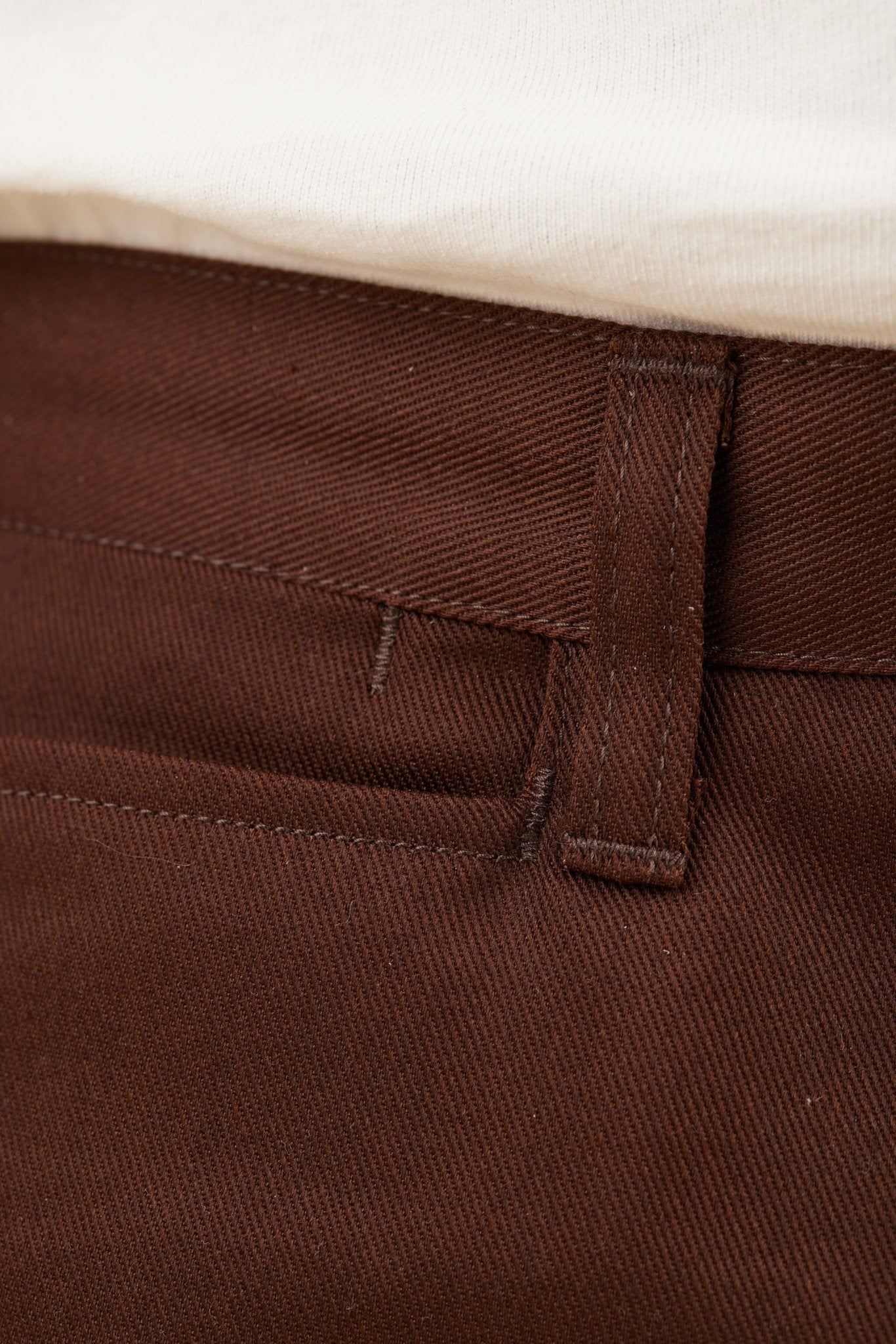 Radiall Frisco Straight Tapered Fit Pants - Brown -Radiall - URAHARA