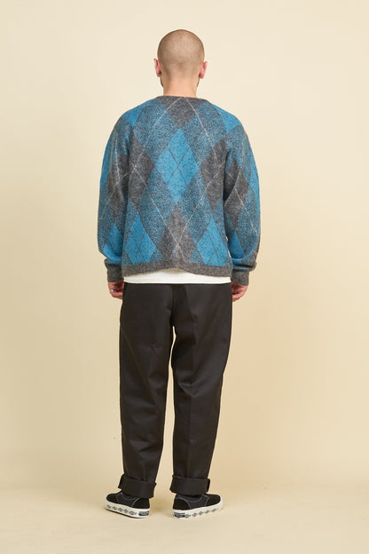 Radiall Inna De Yard Mohair Cardigan - Blue -Radiall - URAHARA