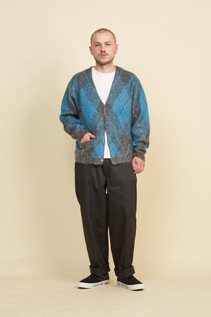 Radiall Inna De Yard Mohair Cardigan - Blue -Radiall - URAHARA