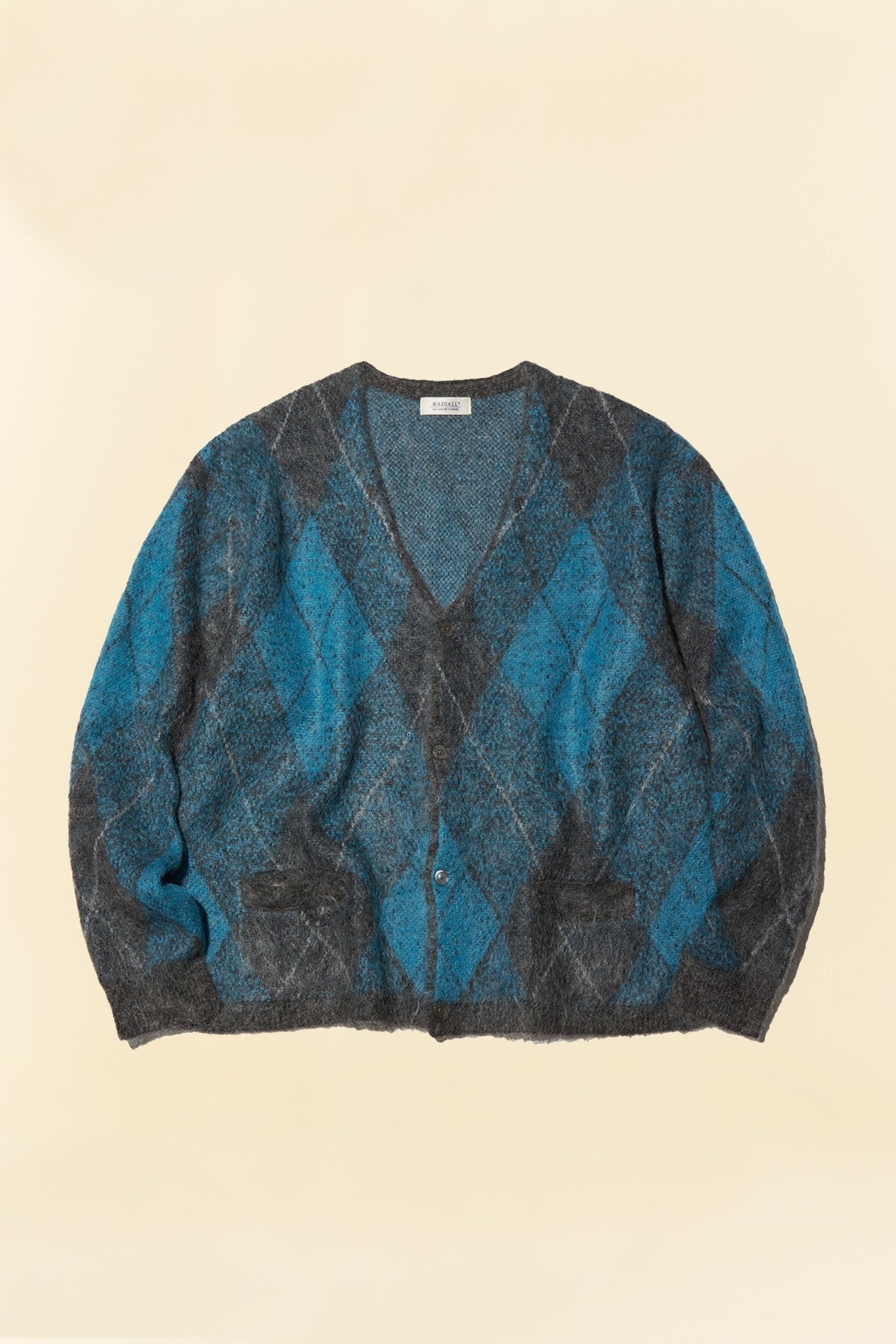 Radiall Inna De Yard Mohair Cardigan - Blue -Radiall - URAHARA