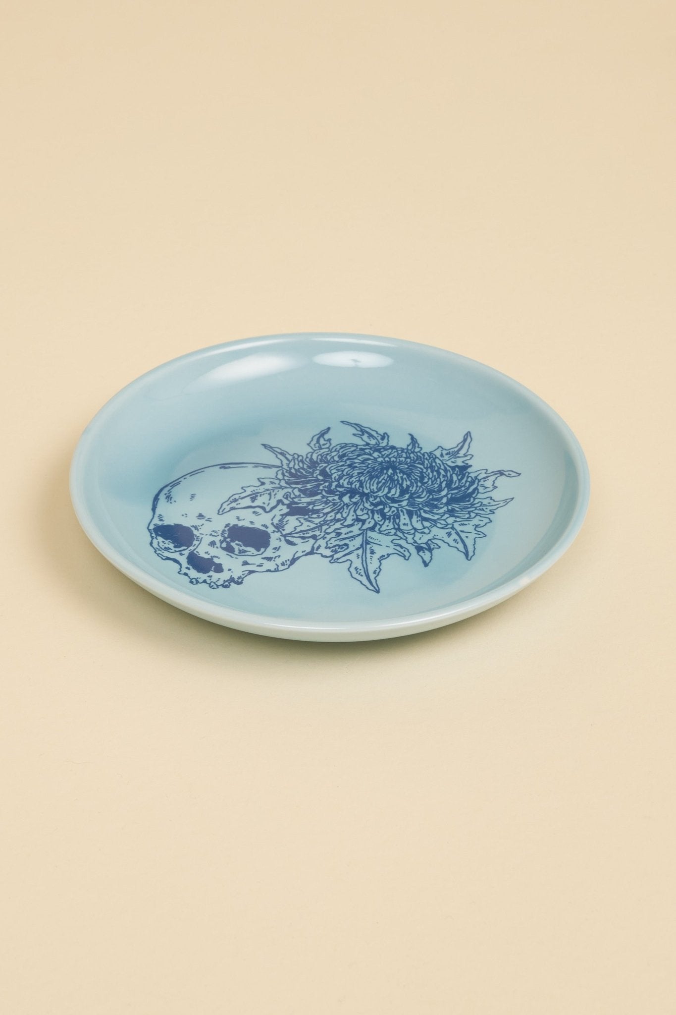 Radiall Kiku Dokuro Plate - Blue -Radiall - URAHARA