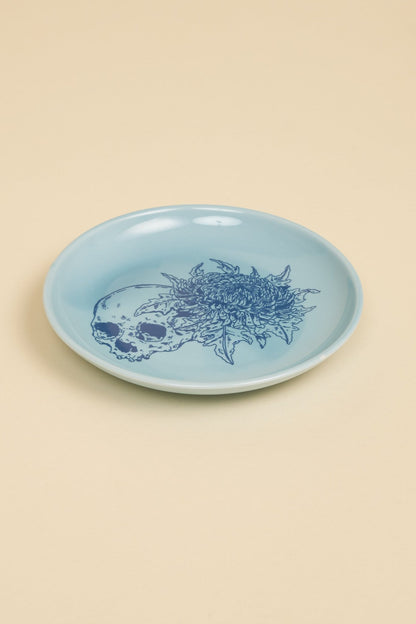 Radiall Kiku Dokuro Plate - Blue -Radiall - URAHARA