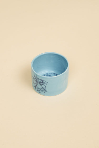 Radiall Kumo Dokuro Wheel Guinomi Sake Cup - Blue -Radiall - URAHARA